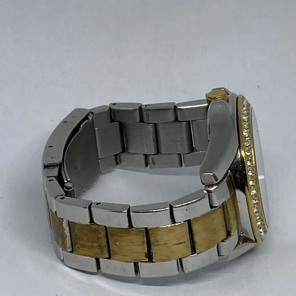 Fossil Riley ES3204 Women's Gold Stainless Steel Analog Dial Quartz Watch OP801